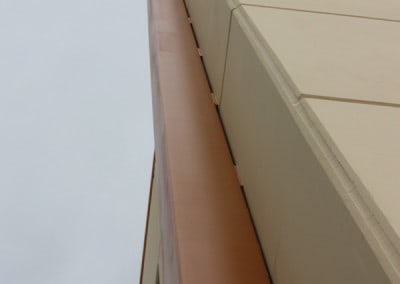 12x12- TS deco column also being used as gutter