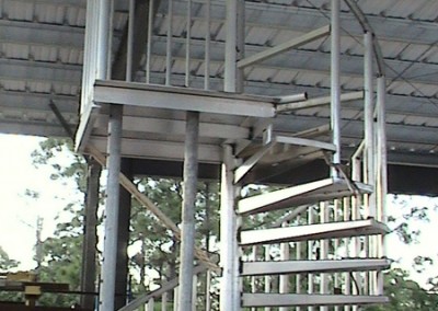Welded Spiral Staircase