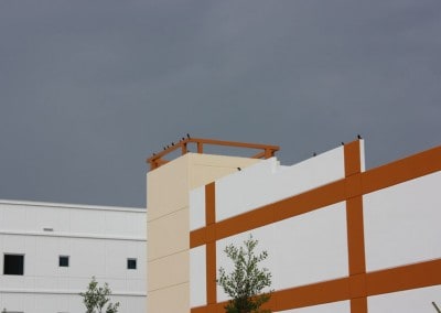 Trellis above elevator @ Promanade @ Coconut-Creek